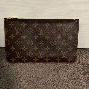 Louis Vuitton Clutch Wristlet (wristlet loop ripped, no wrist attachment)